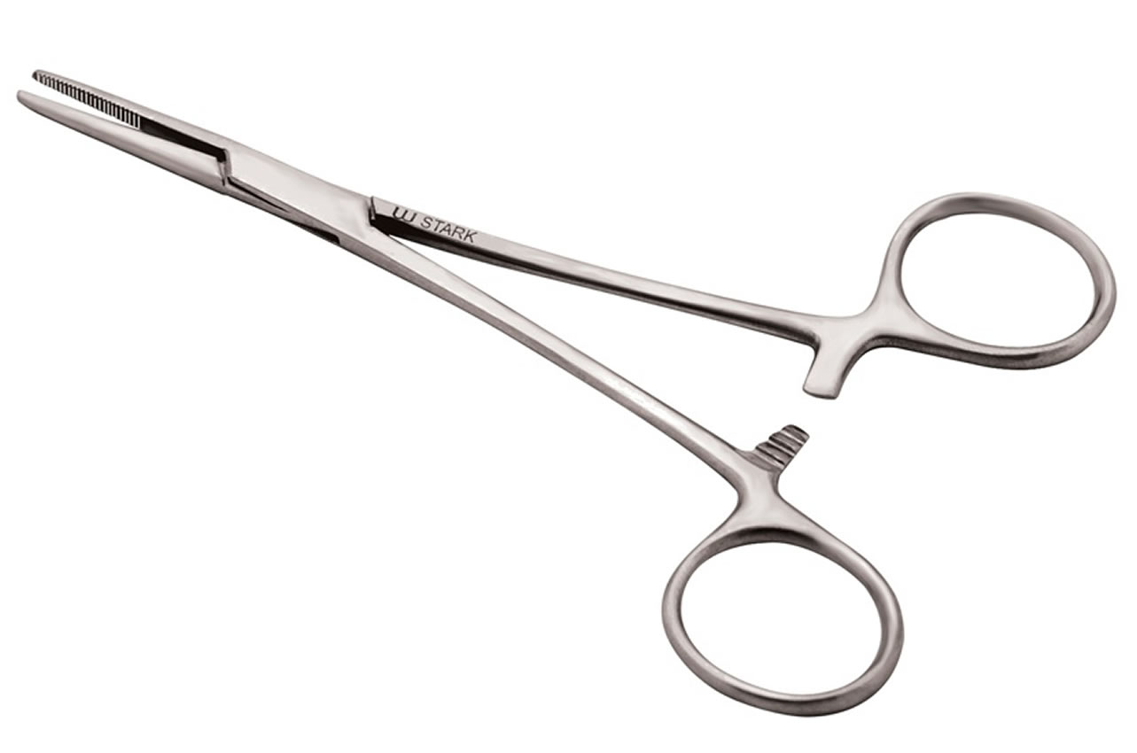 PINÇA HEMOSTÁTICA KELLY RETA 5pol. 140mm